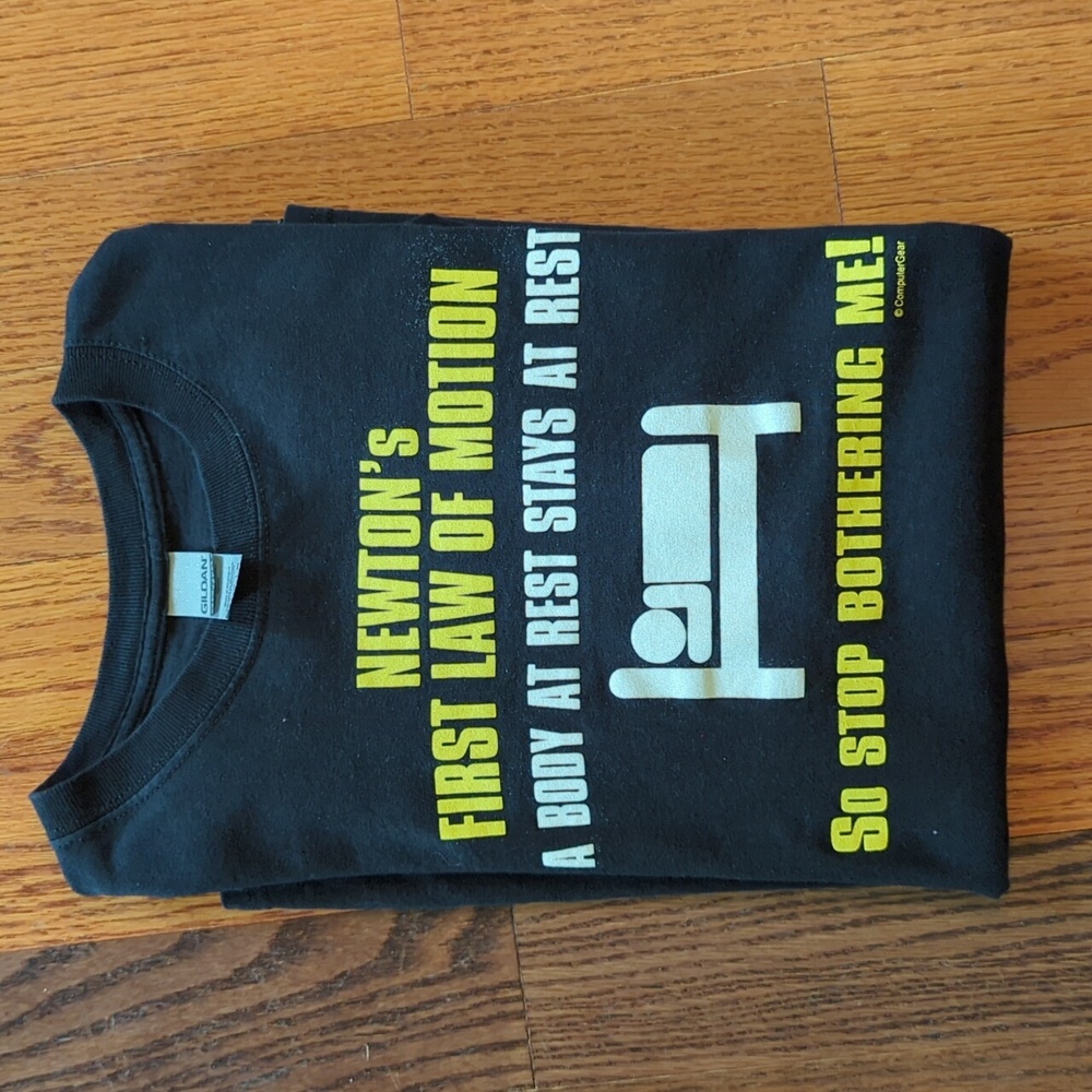Newton's Law Tee Shirt